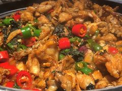 青椒紫苏味-蛙小侠·沸腾砂锅(南山欢乐颂店)