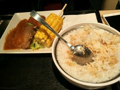 玉米炸鱼猪扒饭-大家乐(佛山普君店)