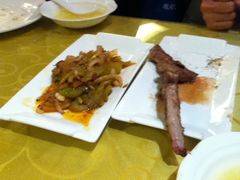 羊排和鱿鱼丝-阿宗台式铁板烧(仙乐斯店)