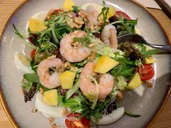 鲜柚芒果沙拉佐冰花酸梅酱-HELLO 27 意面·沙拉·帕尼尼