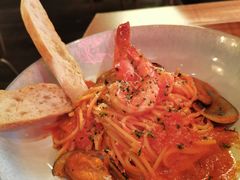 茄汁海鲜意面-Devils’ Brewery小恶魔精酿啤酒(武汉天地店)