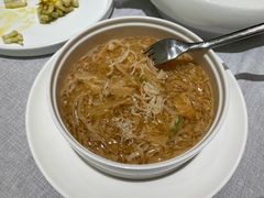 瑶柱虾干酸汤烩粉丝-甬府小鲜(万象城店)