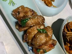 九层塔京酱鸡翅-卯时·龙光雅宴·精致锡帮菜(惠山古镇店)