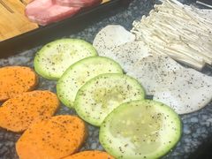 黄油烤素菜拼盘-鹤江桥·红油牛肉粉(SKP店)
