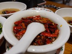 现炸辣椒油-清真·老门框爆肚涮肉·中华老字号(丰管路店)