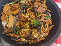 橄榄油炒三种蘑菇-西贝(吴江路湟普汇店)