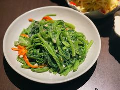 腐乳炒通菜-大头虾越式风味餐厅(光明广场店)