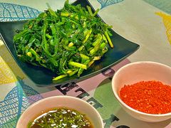 烤韭菜-乔岩保应烧烤店