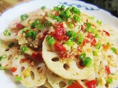 凉拌藕片-村东第一家私房菜馆(古北水镇店)