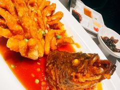 松鼠鳜鱼-四季民福烤鸭店(外滩外白渡桥店)