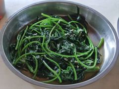 炒番薯叶-烟桥私房菜馆(奋哥)