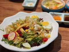 拌蔬菜-明洞阿姨·韩式酱蟹烤肉·创意料理(三元桥店)