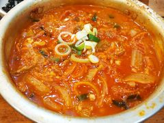 猪颈肉泡菜汤-金北顺大锅家(신사본점)