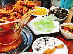 -超越炭火牛蛙火锅鸡(河东店)