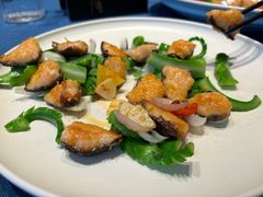 碧绿煎酿羊肚菌-馋遇江南·精致湖景雅宴(东方之门店)