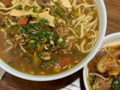 雪菜肉丝汤面-兰溪十八浇(天一店)