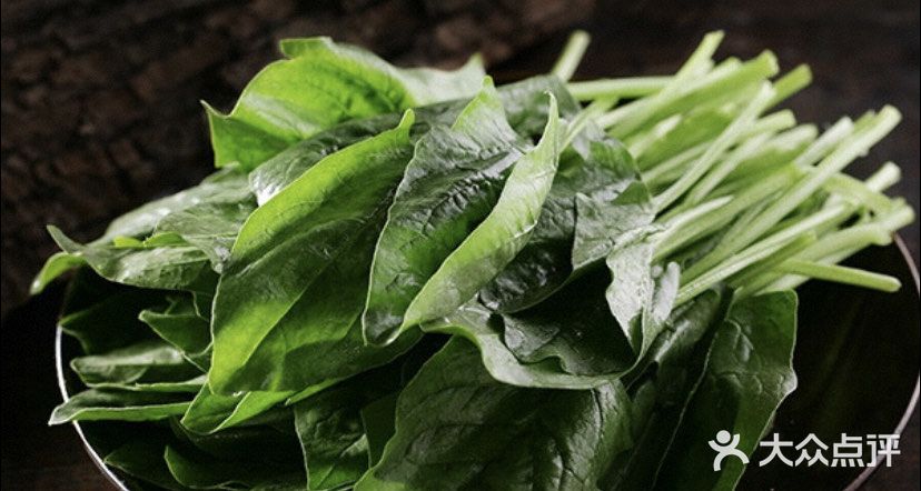 海底捞火锅(万里大厦店)菠菜图片