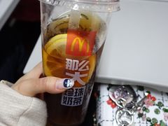 那么大柠檬可乐-麦当劳(禄口机场T2航站楼)