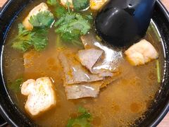 油豆腐牛肉粉丝汤（咖喱）-小杨生煎(黄河路店)