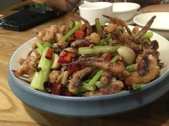 干煸鱿鱼须-陈傻子餐厅(世纪都会店)
