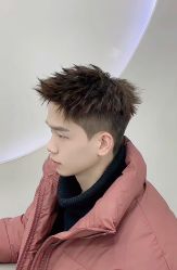 -一家只做男发烫染的店