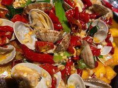 特色花蚬子玉米饼-419海鲜烧烤大排档