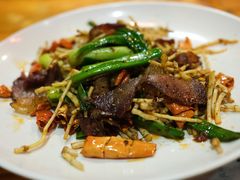腊肉炒折耳根-遵义虾子卢四羊肉粉(大沽路店)