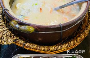 Clam and Shrimp Congee