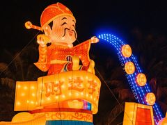 -欢乐海岸椰林沙滩-2025湾区超级灯会