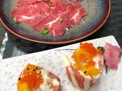牛肉刺身-大渔铁板烧(花园道店)