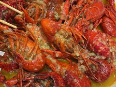 蒜泥小龙虾-宝记烧烤·碳锅羊肉·羊蝎子火锅·夜食社(文体路创始店)