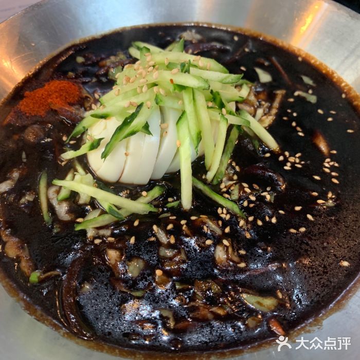 欧巴来了韩式料理韩式炸酱面图片