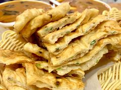 葱花油饼-方中山胡辣汤(蓝堡湾店)