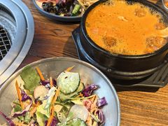 -明洞阿姨·韩式酱蟹烤肉·创意料理(三元桥店)