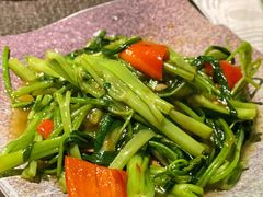 虾酱炒通菜-暹罗湾东南亚餐厅