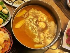 沙茶锅-金海阁海鲜火锅