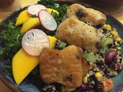 半江秋色龙利鱼热沙拉-Dreamsalad梦想轻厨(健康轻食·减脂沙拉·意面·祖庙店)