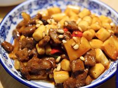 松子牛肉炒年糕-兔爸私家小厨(新北万达店)