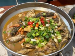 富春江野生杂鱼煲-小乡小镇·传承桐庐土菜·老板亲自烧的菜