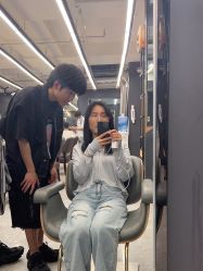 点击看大图 -藤野造型烫发染发