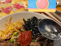 秘制黑椒肥牛拌饭-新石器烤肉(百联川沙店)