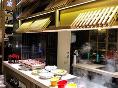 自助取餐区-钱小奴海鲜自助黑金店(杭州滨江龙湖店)