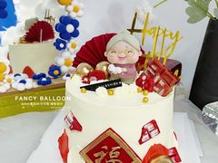 -卡比儿童蛋糕·心意定制·低脂零卡糖动物奶油FancyBALLOON(滨海店)