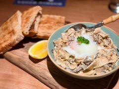 滇南杂菌配酸面包-山野板扎·云贵川Bistro(上海首店)