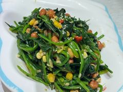 八宝菠菜-大眼锅贴水饺(河东店)