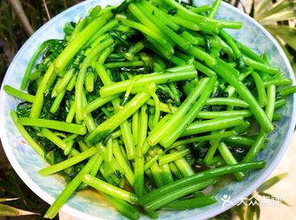 茼蒿是一种营养又健康的天然保健品，7块钱就能买到一捆