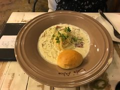 芝士培根意面-Cafe Alice咖啡爱丽丝(奥城店)