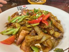 茄子炖海兔-鸿运来美食府