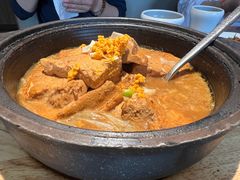 石锅海胆豆腐-五谷丰登农家院·地道胶东菜·海鲜烧烤(威海店)