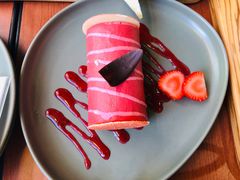 草莓乳酪卷-魏斯理汉堡(西安沣东吾悦店)